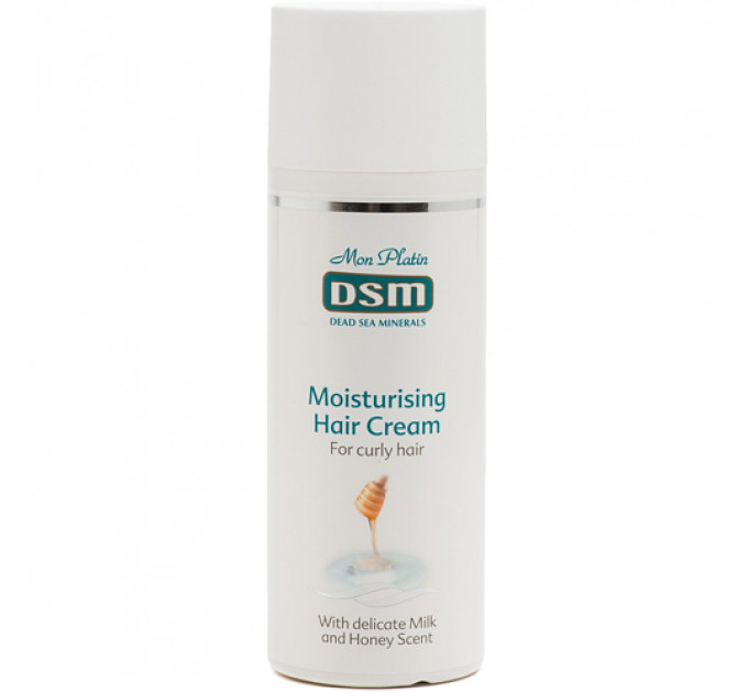 Mon Platin DSM Moisturizing and Nourishing Hair Cream milk and honey увлажняющий крем для кудрявых волос с ароматом молока и мёда